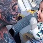 Dad With 240 Tattoos Faces Backlash As People Think He Is A Horrible Father – Then His Wife Reveals The Truth