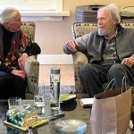 Clint Eastwood Makes Rare Appearance to Support Jane Goodall at Environmental Event in California