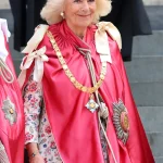 Online Users Say Queen Camilla’s Floral Dress at the Official Service Looks Like a ‘House Dress’: Photos