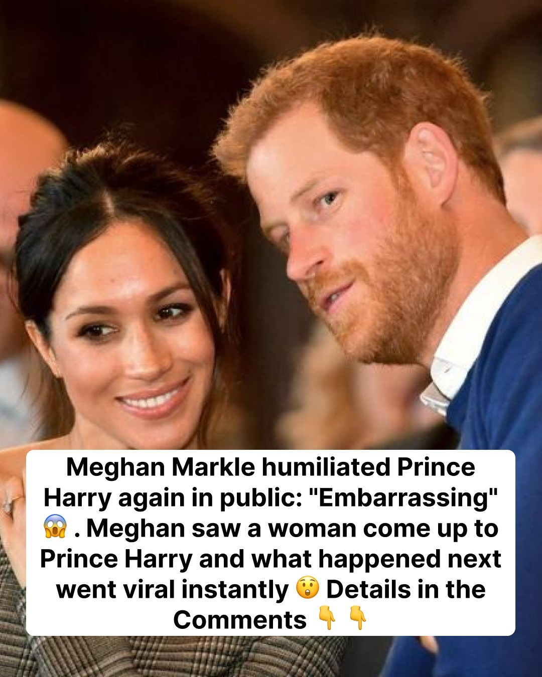 Meghan Markle humiliated Prince Harry again in public