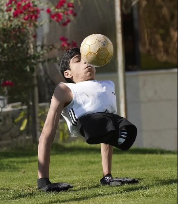 World Cup : “Player” without legs makes many people admire