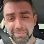 Crying in his car, literally minutes before taking his own life