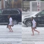 WATCH: Cheating Wife Caught Running Home In The Snow. Try not to gasp when you see the VIDEO