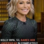 Kelly Ripa, 53, Displays Her Figure as She Rocks Sheer Black Gown, Igniting Reactions from Fans