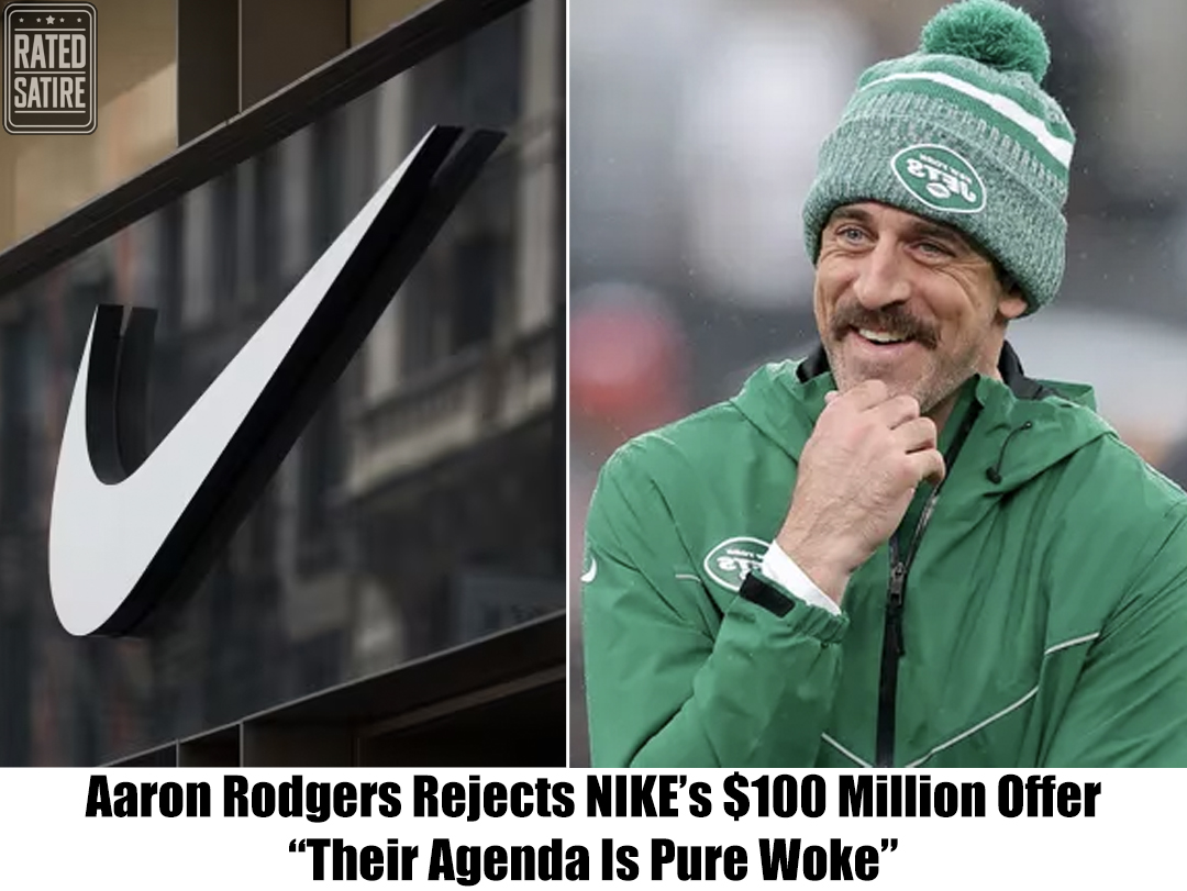 Breaking: Aaron Rodgers Turns Down Nike’s $100 Million Offer, “I Won’t Work For A Woke Brand”