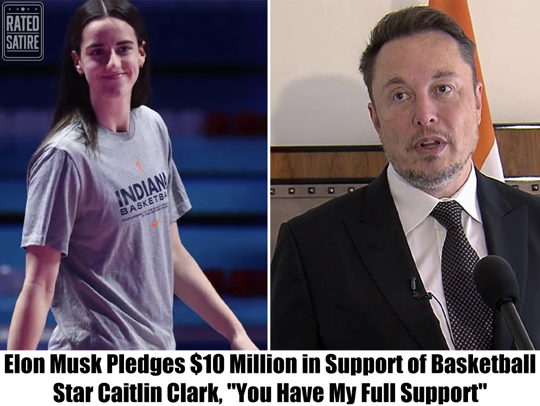 Breaking: Elon Musk Pledges $10 Million in Support of Basketball Star Caitlin Clark, “You Have My Full Support”