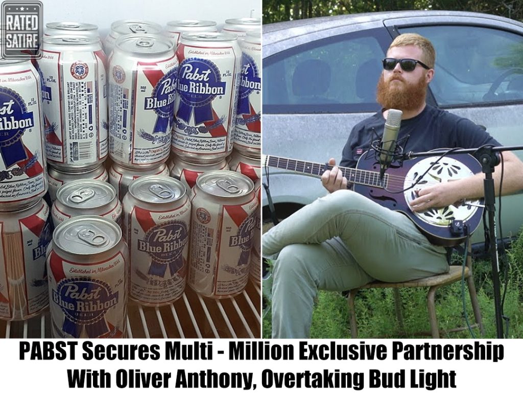 Breaking: PABST Snatches $500 Million Exclusive Deal from Bud Light with Oliver Anthony