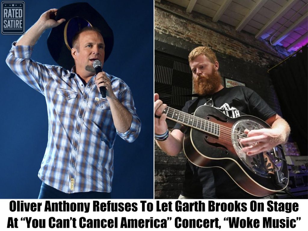 Breaking: Oliver Anthony Declines Garth Brooks’ Request to Join the “You Can’t Cancel America Tour”, “He’s Woke”