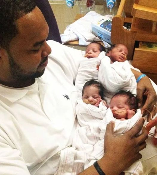 LAST KISS BEFORE CHILD DELIVERY: A MAN LOST HIS WIFE AND BECAME A SINGLE DAD TO QUADRUPLETS