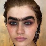 Sophia Hadjipanteli is a model rocking her natural face and body hair