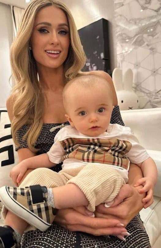 ‘He just has a giant brain,’ Paris Hilton reacted strongly to internet comments about her son’s head