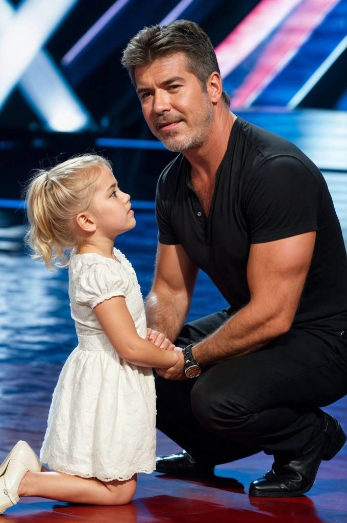 This long-awaited moment, Simon Cowell pressed the button, knelt down and begged: sing again!