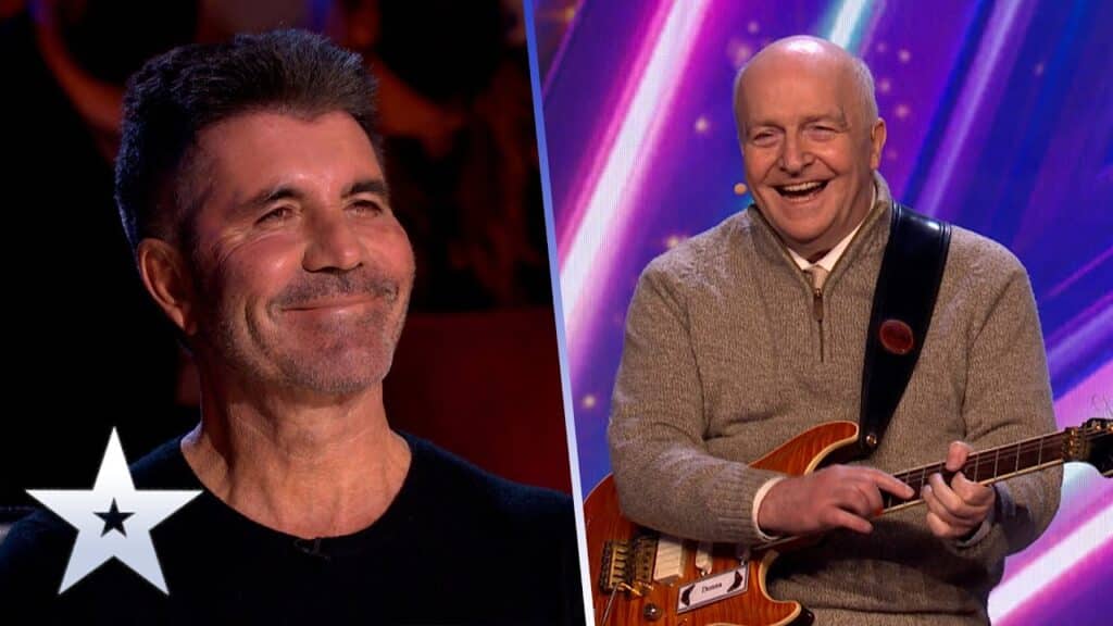 “Mild-mannered” 64-year-old Kenny Petrie shreds up a storm on Britain’s Got Talent