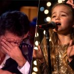 Historical moment: Simon Cowell shed tears in front of the public! this little girl made everyone cry with her voice