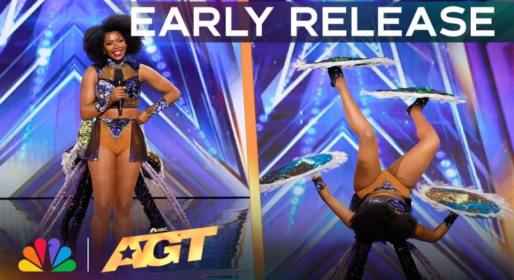 Early Release: Helen The Foot Juggler WOWS The Judges! | Auditions | AGT 2024