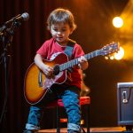 1nd grader astonishes audience with an unexpectedly mature rendition of a Johnny Cash classic