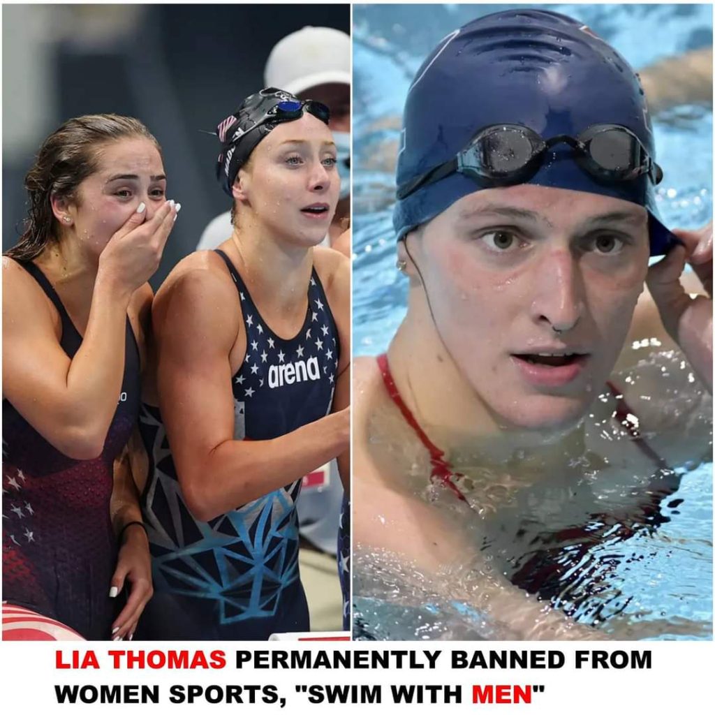 Lia Thomas Permanently Banned from Women’s Sports, Told to “Swim with Men”