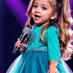 5 year old girl sings the hall are stunned Watched in 1 day 80․000.000 million people.