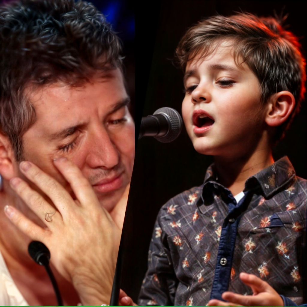 Simon Cowell started crying! The boy sang such a song that Simon couldn’t speak. He went up to the stage to kiss the boy…