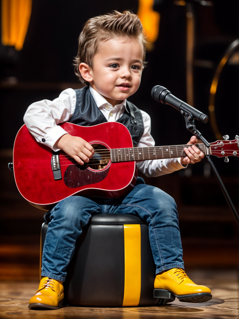 * You Won’t Believe Your Ears: 1-nd grader astonishes audience with an unexpectedly mature rendition of a Johnny Cash classic.