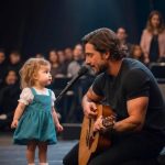 The superstar invited a young girl to sing, and within seconds, she captivated the audience, bringing down the house with her performance.