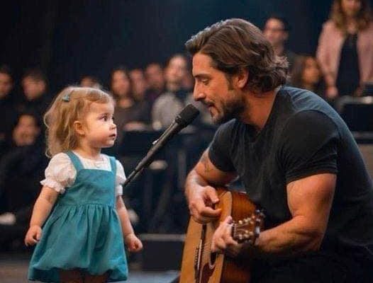 The superstar invited a young girl to sing, and within seconds, she captivated the audience, bringing down the house with her performance.