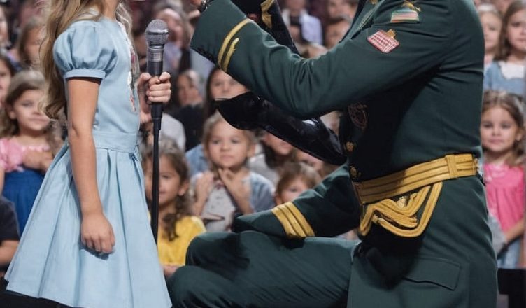 The superstar asks a little girl to sing “You Raise Me Up”. Seconds later, the girl brings down the house