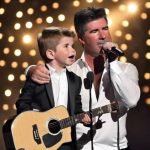 Simon Cowell started crying! The boy sang such a song that Simon couldn’t speak. He went up to the stage to kiss the boy