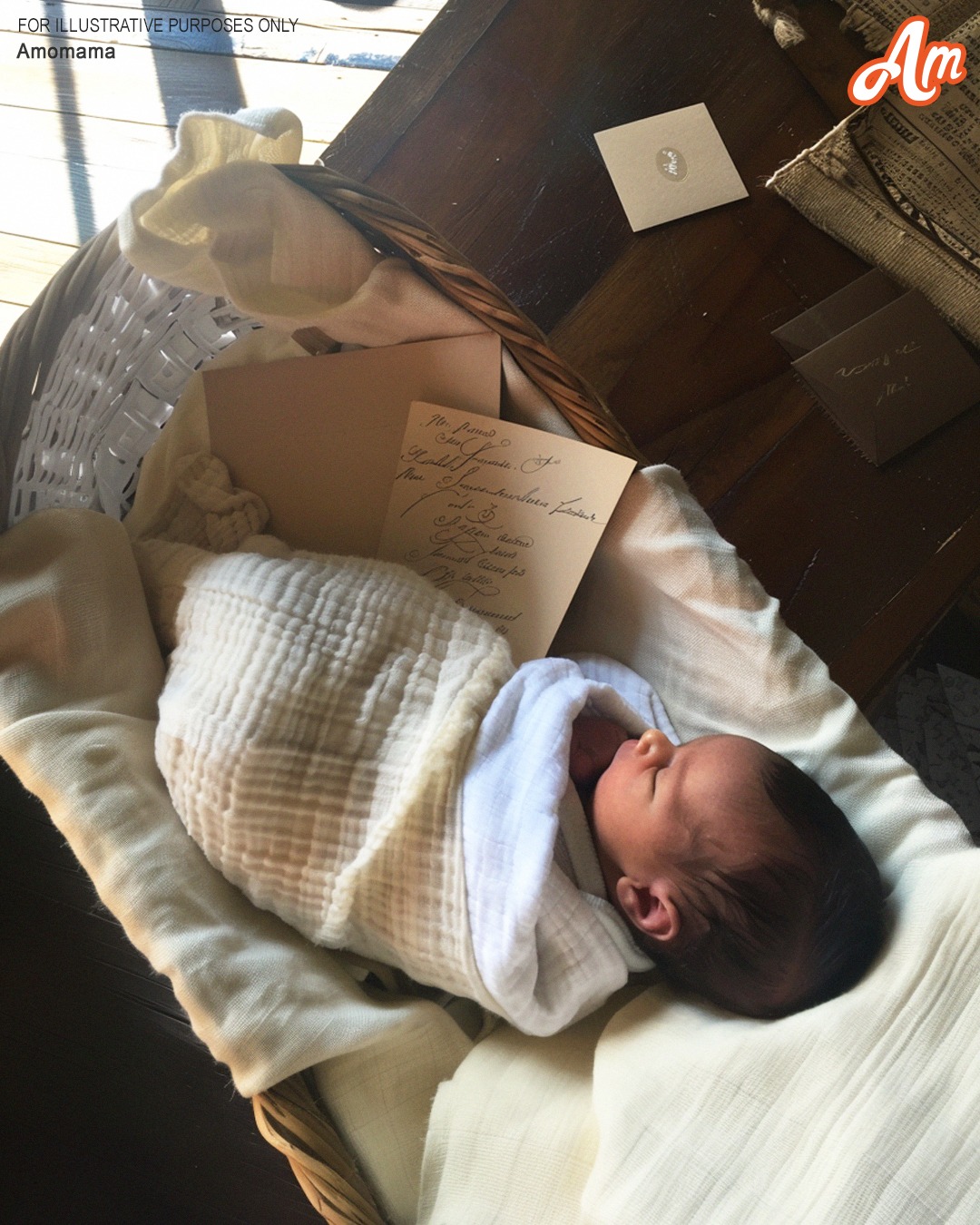 Husband Returns from Business Trip and Sees Newborn Baby on Table with Two Notes beside — Story of the Day