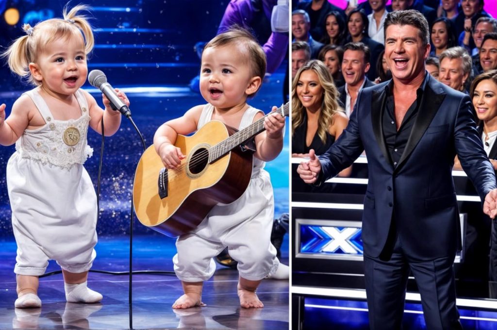 OMG … It was a historic moment! Simon Cowell was hysterical, pressed the button in a panic.