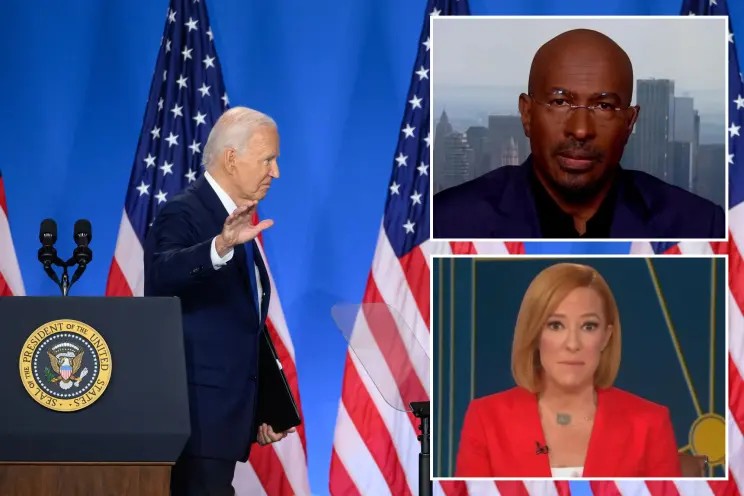 Liberal media goes into meltdown mode after Biden drops out: Van Jones cries on air, Jen Psaki struggles for words