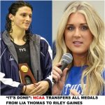 “It’s Done”: NCAA Transfers All Medals from Lia Thomas to Riley Gaines