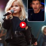 This little sweetheart came to the audition with full confidence, but her song choice made Simon question her, he laughed at her selection, with others immediately saying OH THAT’S A HARD SONG