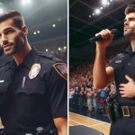 Police Officer Becomes Viral Sensation with an Incredible National Anthem Performance.