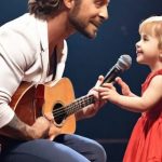 ** The superstar invited a young girl to sing, and within seconds, she captivated the audience, bringing down the house with her performance.