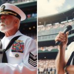 Navy Veteran Gerald Wilson Amazes Crowd with Soulful National Anthem