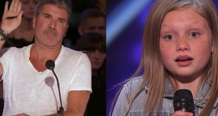 * AGT judge Simon Cowell abruptly halts the audition of a young girl, sparking curiosity among the audience. However, what unfolds next is truly remarkable.