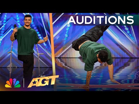 After receiving a leg amputation due to cancer, Bboy Samuka picked up dance and it changed his life! See why the dancer from Brazil receives a 12/10 from Simon Cowell!