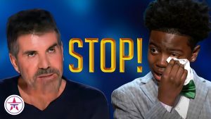 Simon Cowell STOPS 11-Year-Old Boy to Sing AGAIN…But Will He Say Yes? !!!!