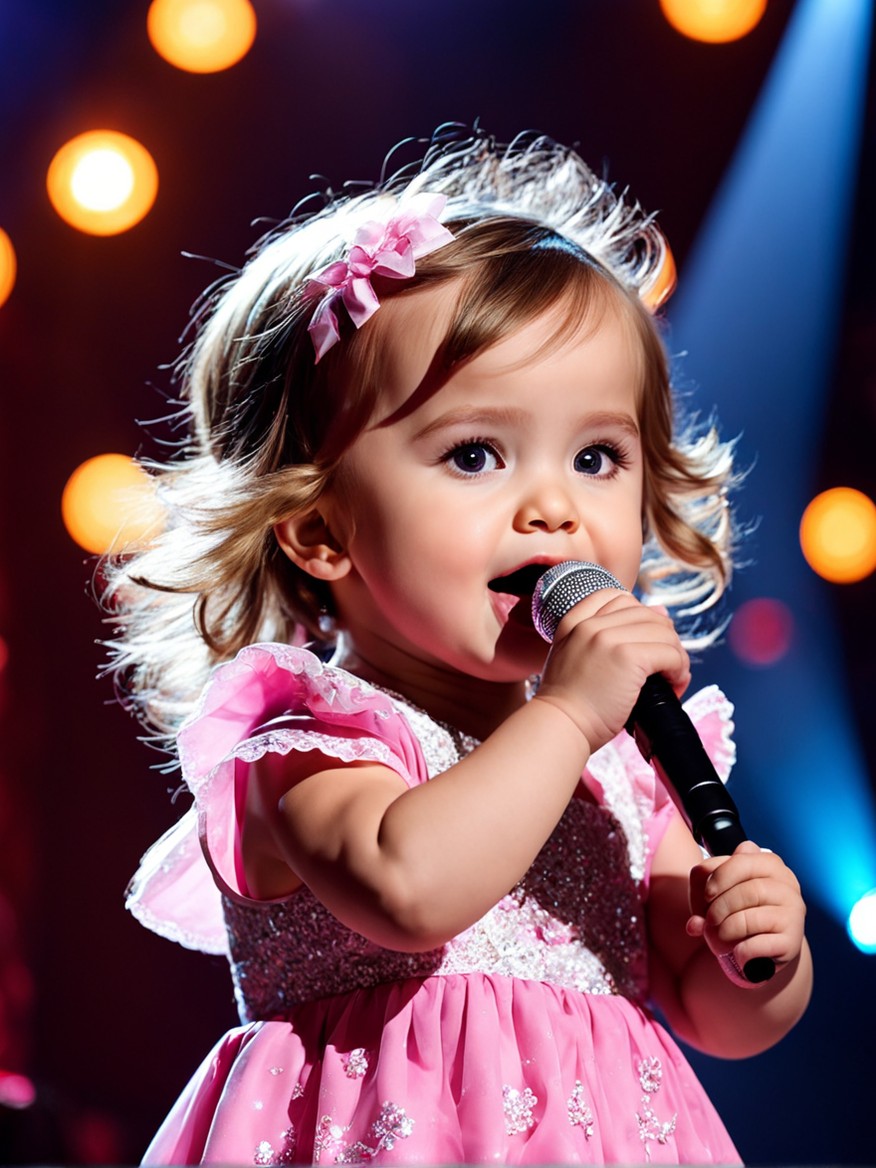 This is unreal! When this 2-year-old girl started signing a 30-year-old song, the entire crowd gasped