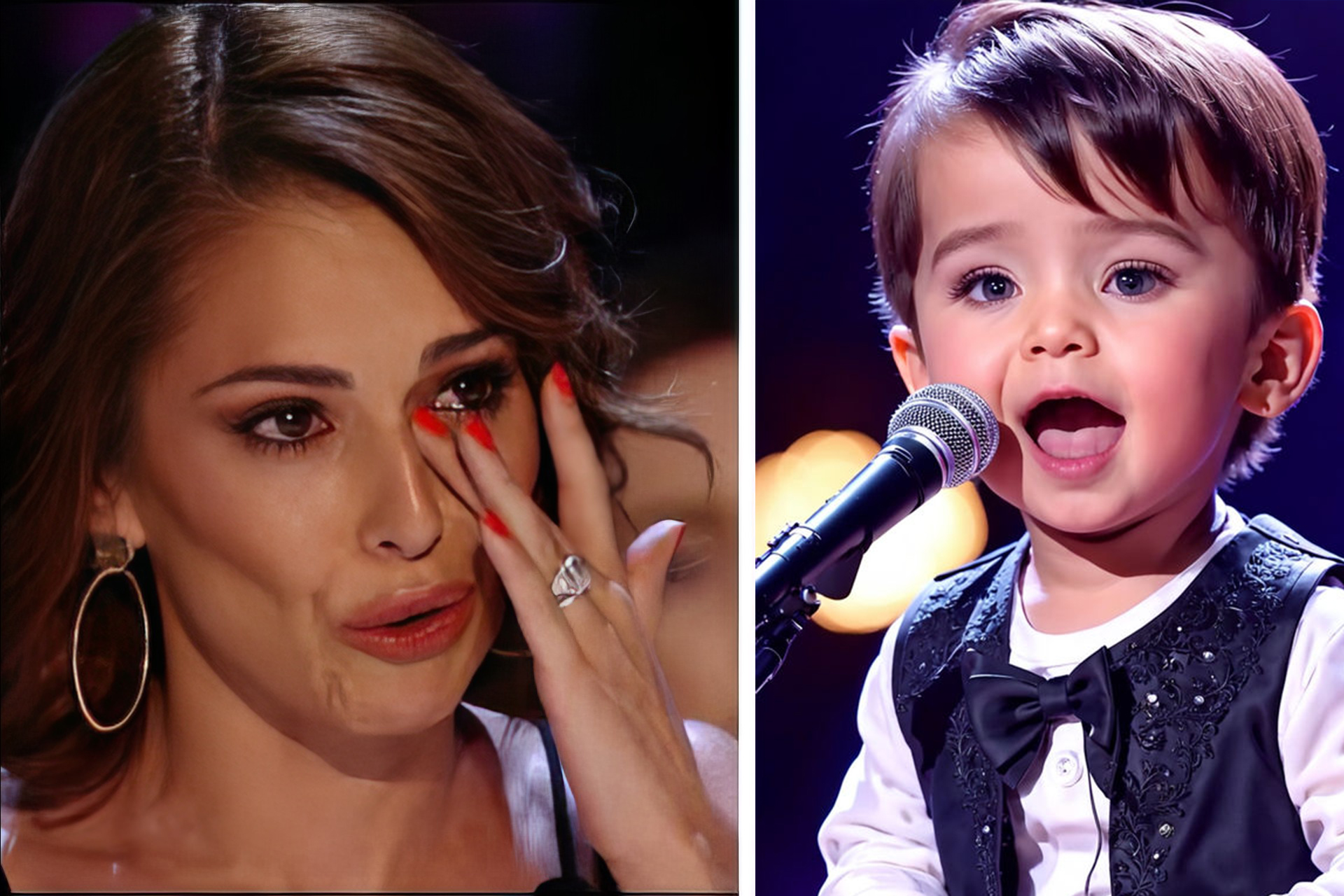 No one has ever seen anything like it on this stage before. Simon Cowell and all the judges burst into tears from the first note of this boy’s song.