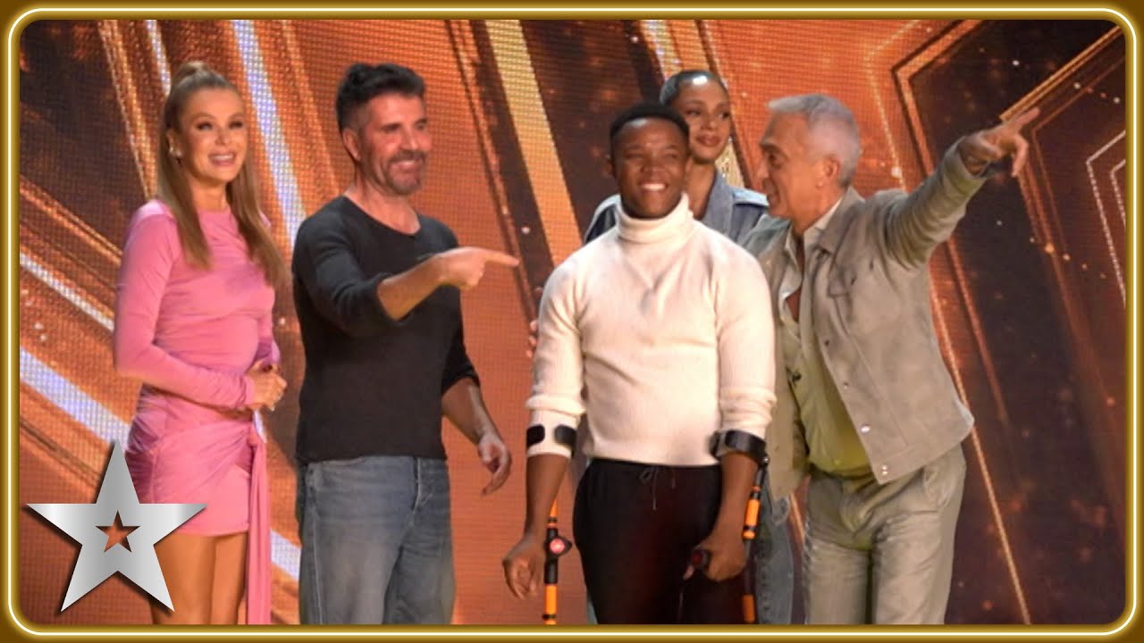 INSPIRATIONAL dancer Musa Motha gets FIRST EVER GROUP GOLDEN BUZZER!