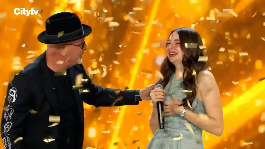 GOLDEN BUZZER 15-year-old Jade Mathieu Receives Howie’s Golden Buzzer!