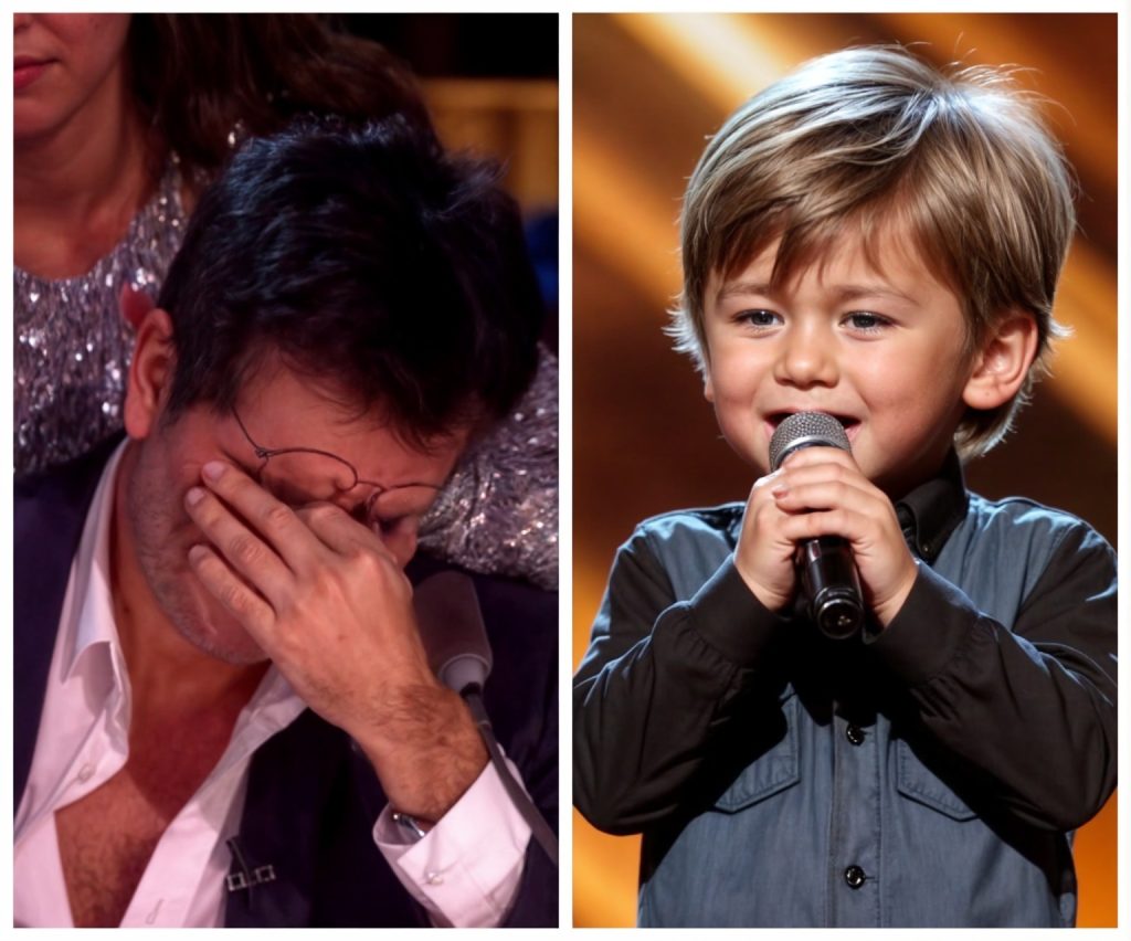 This is an incredible incident in history. Simon Cowell Breaks Down in TEARS when he heard this little boy perform!