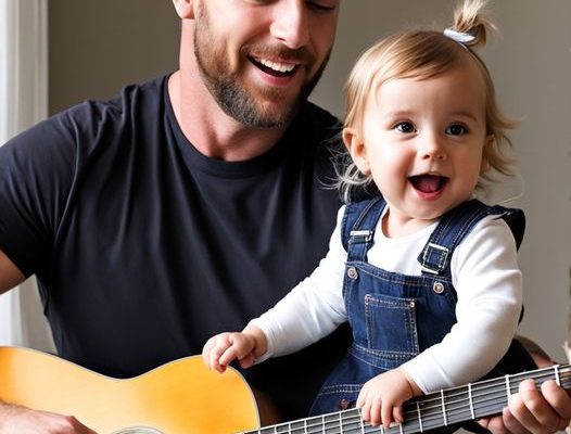 The duet of a father and a 2-year-old daughter has shocked the entire Internet