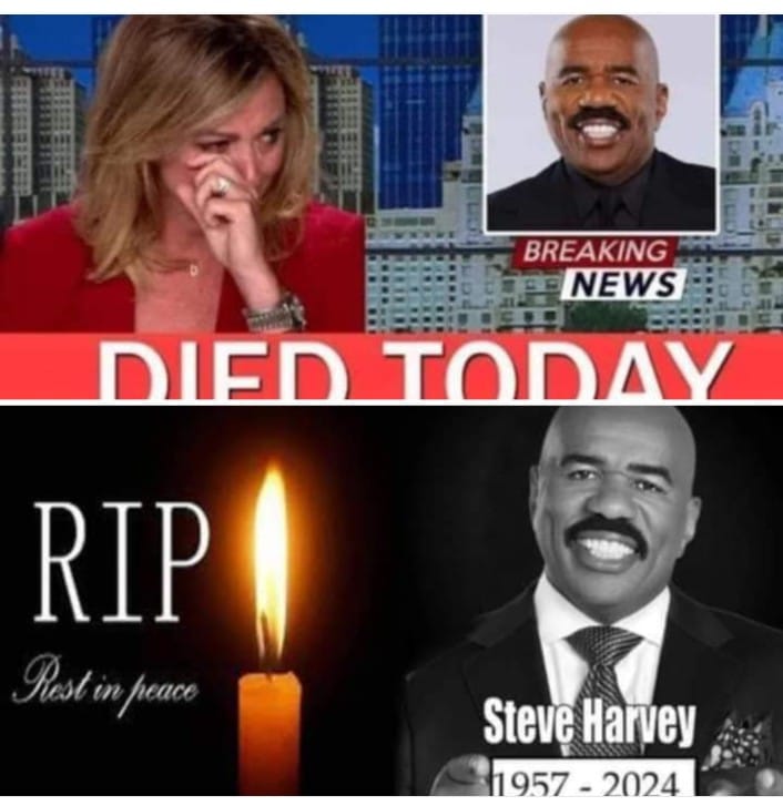 Breaking News:  Steve Harvey, Goodbye Steve Harvey, we announce… See more