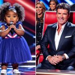 Simon Cowell started yelling like crazy! This little girl sang a song that left Simon speechless