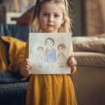 My 5-Year-Old Daughter Started Drawing Our Family without Her Dad – When I Found Out the Reason, I Was Speechless