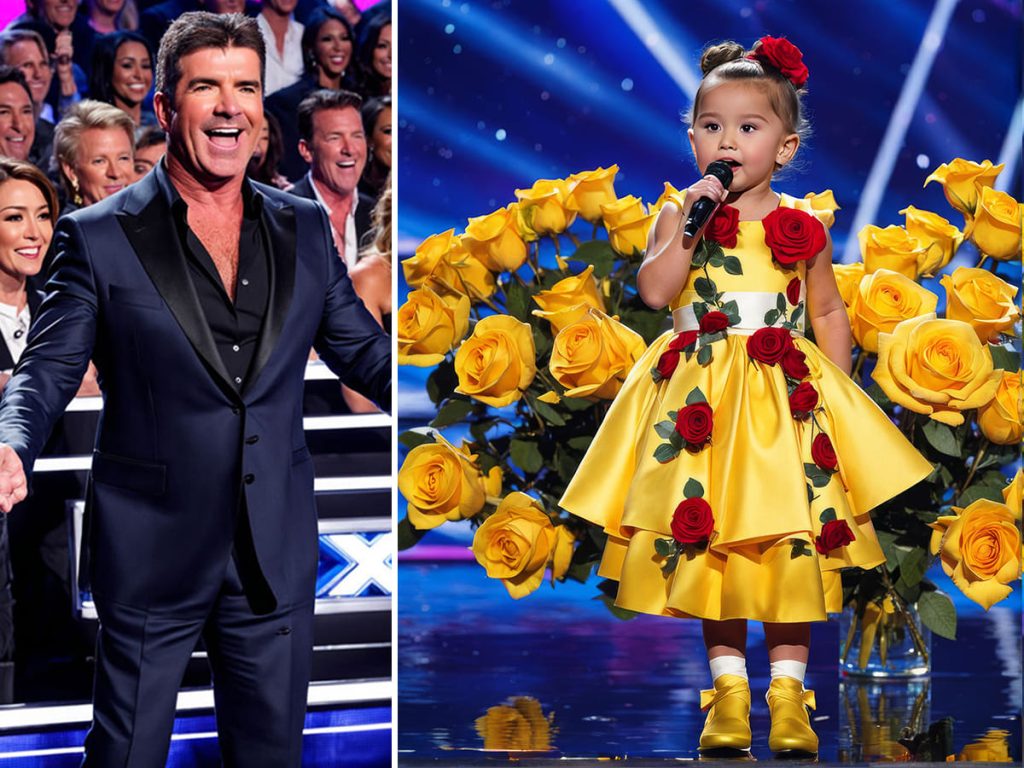 OMG… This was a sensational moment! After a long pause, Simon Cowell pressed a button in a panic and ran on stage.