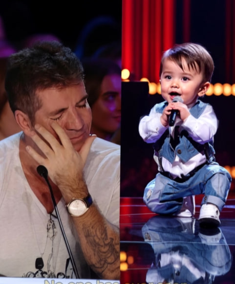 No one has ever seen anything like it on this stage before. Simon Cowell and all the judges burst into tears from the first note of this boy’s song.